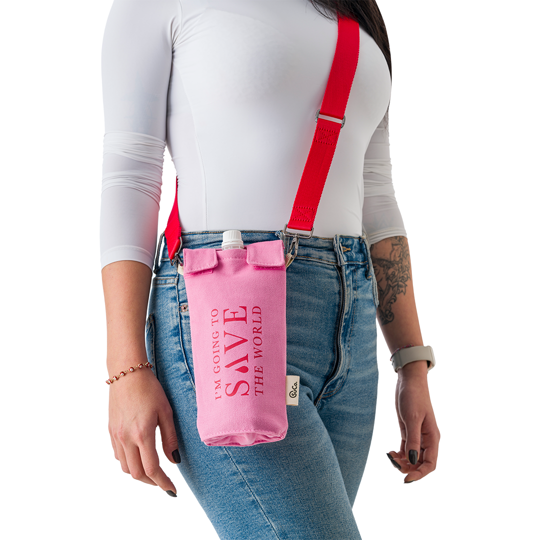 Pink STW Sling Çanta