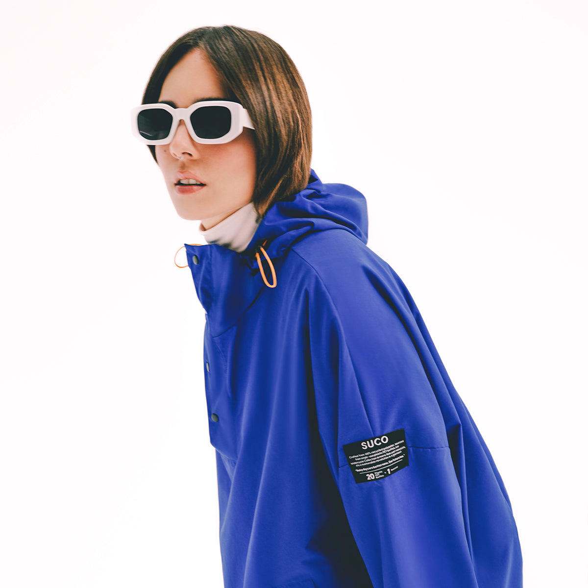 Cobalt Raincoat