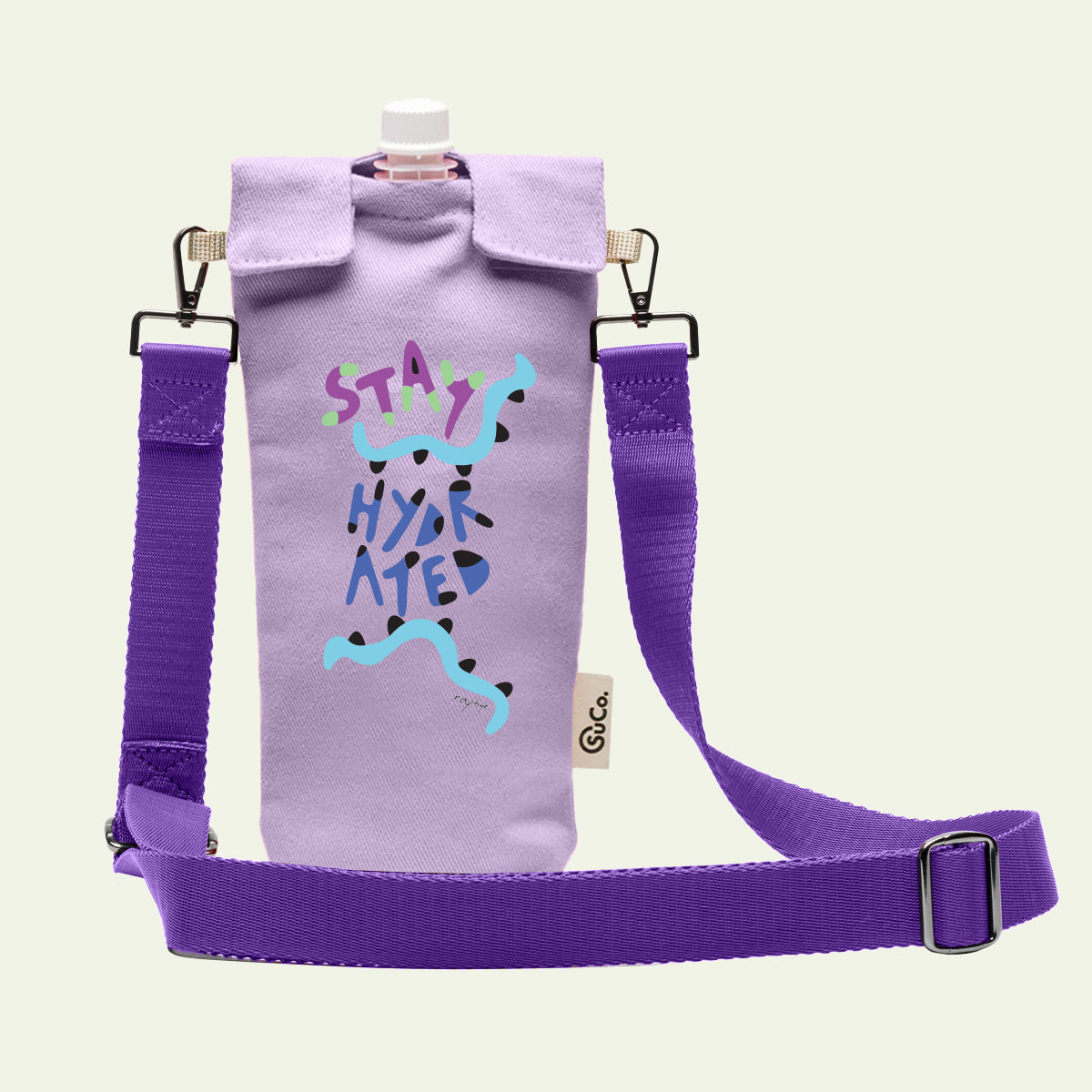Stay Hydrated Lilac Sling Çanta