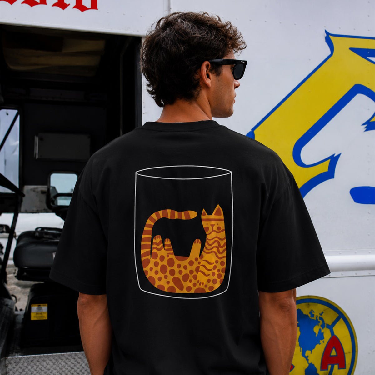 Bardağın Dolu Tarafı Siyah T-shirt