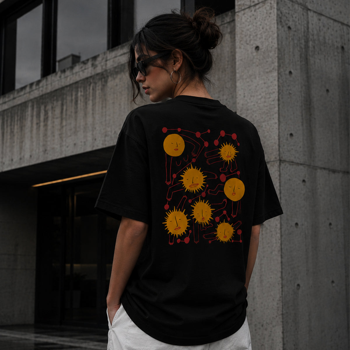 Keyfim Yerinde Siyah T-shirt