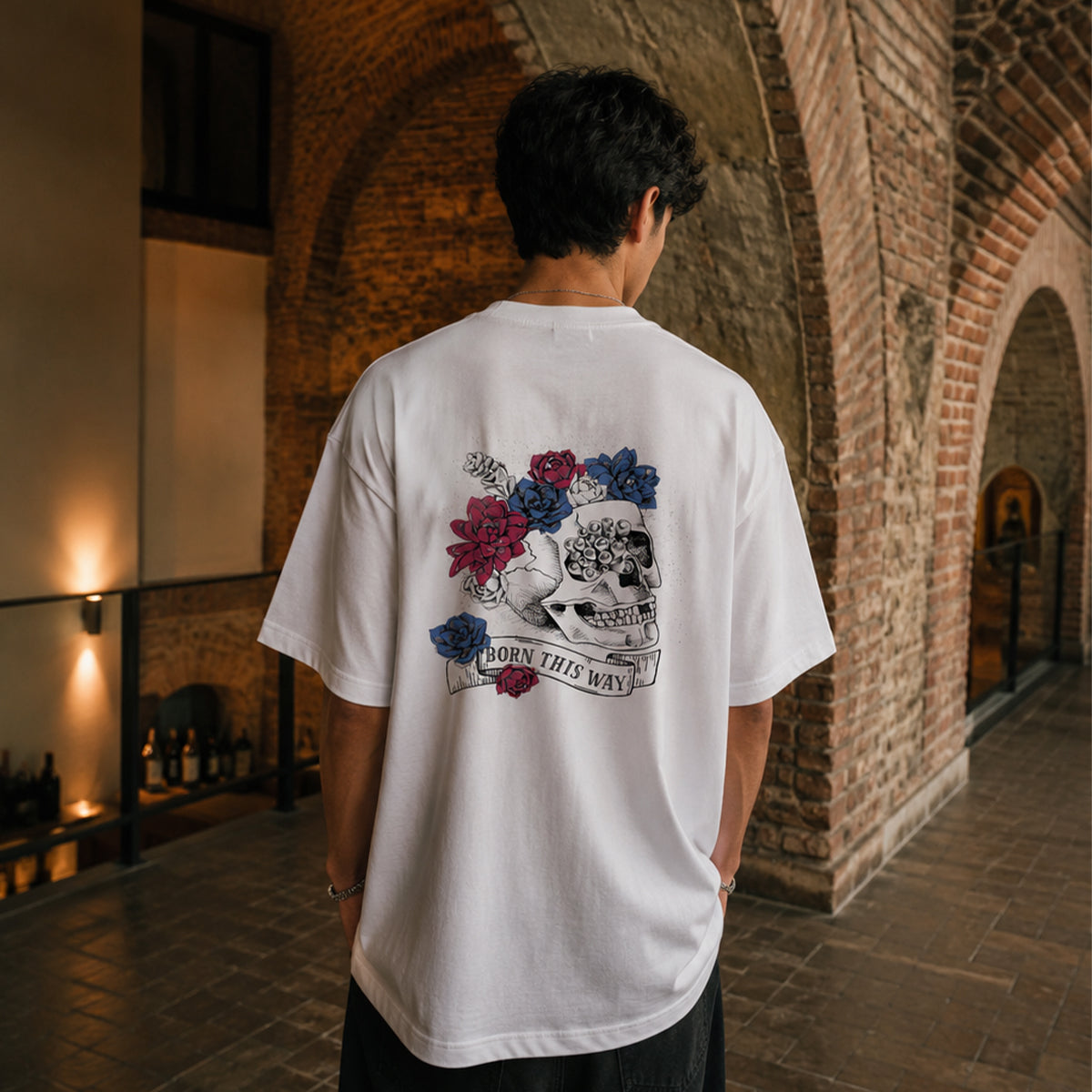 Born This Way Ekru T-shirt