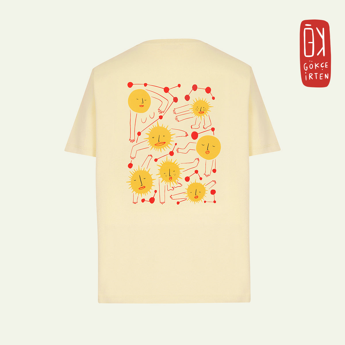 Keyfim Yerinde Sarı T-shirt