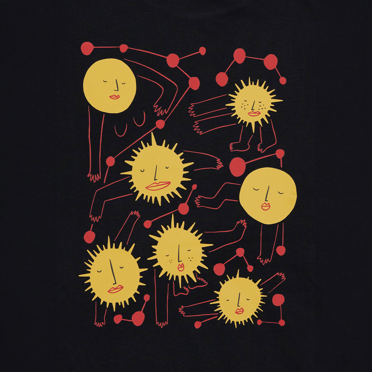Keyfim Yerinde Siyah T-shirt