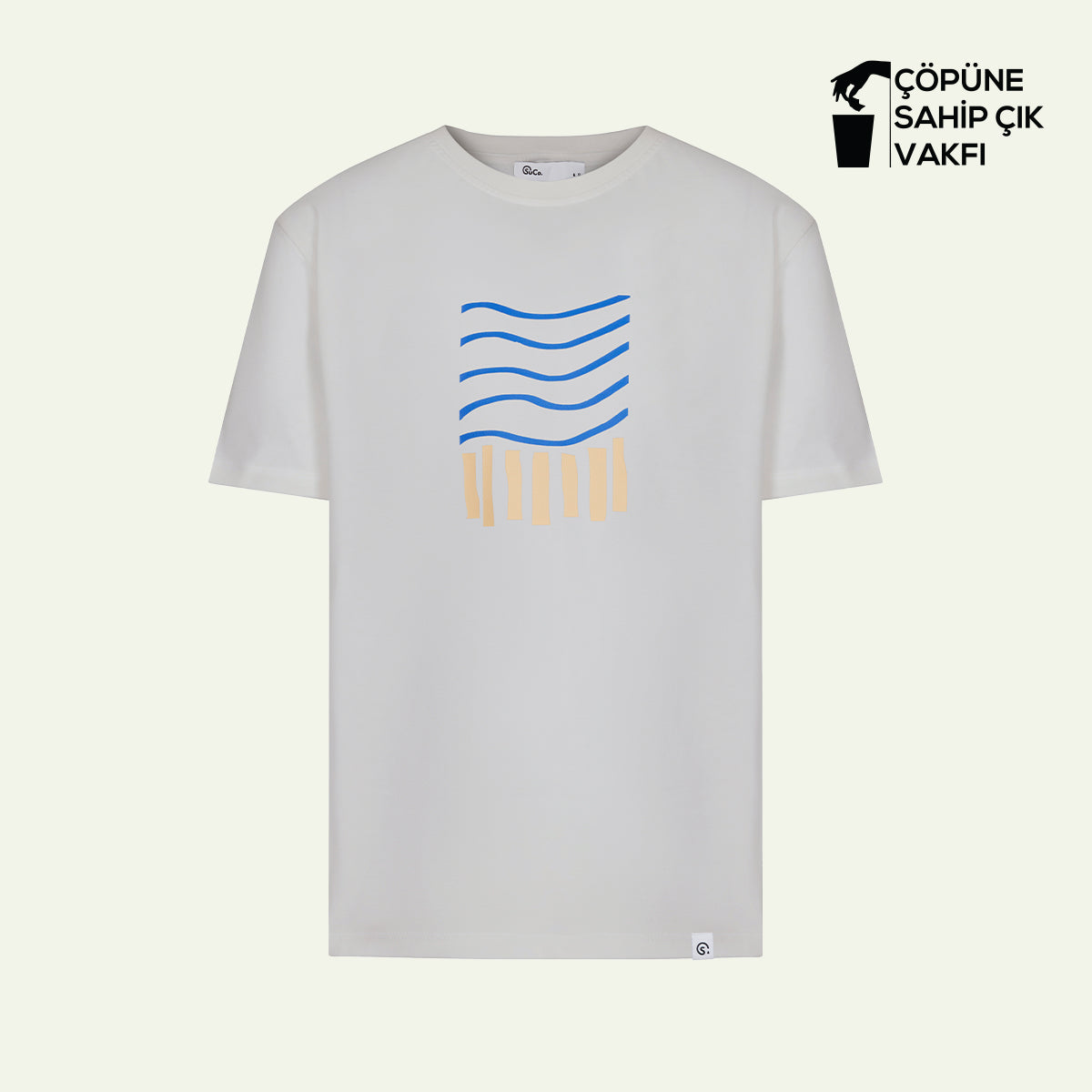 Kıyıda Gri T-shirt