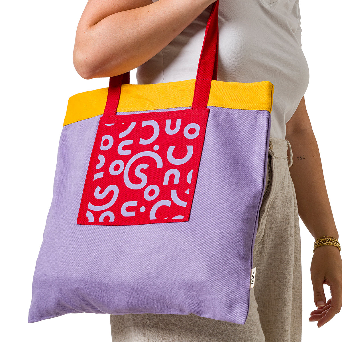 Spotlight Violet Tote Bag