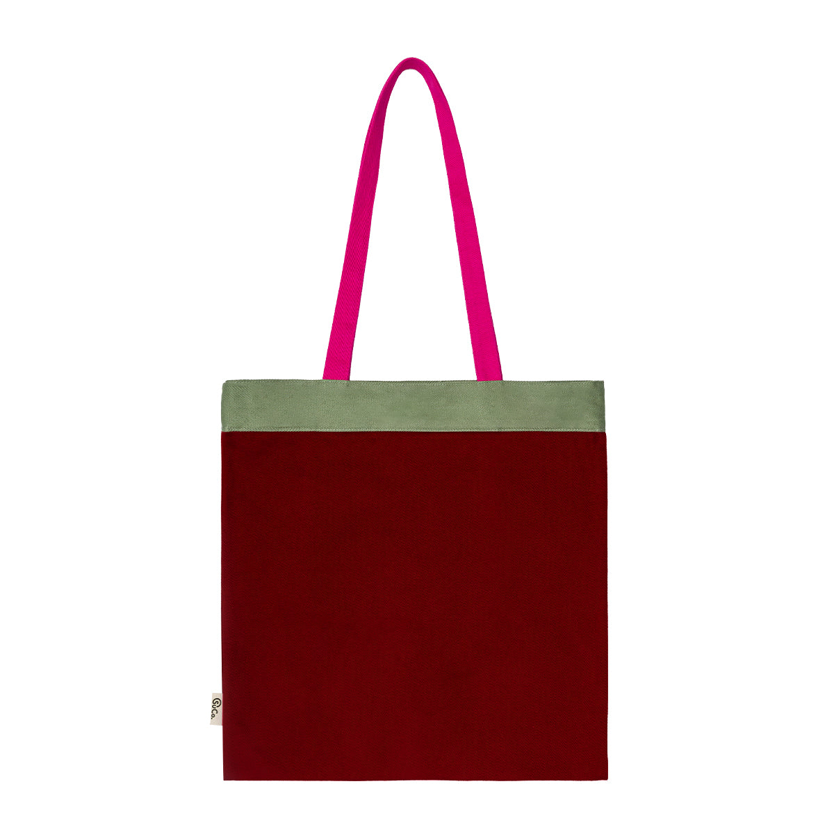 Spotlight Burgundy Tote Bag