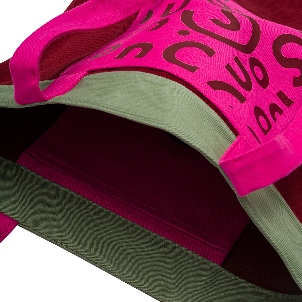 Spotlight Burgundy Tote Bag