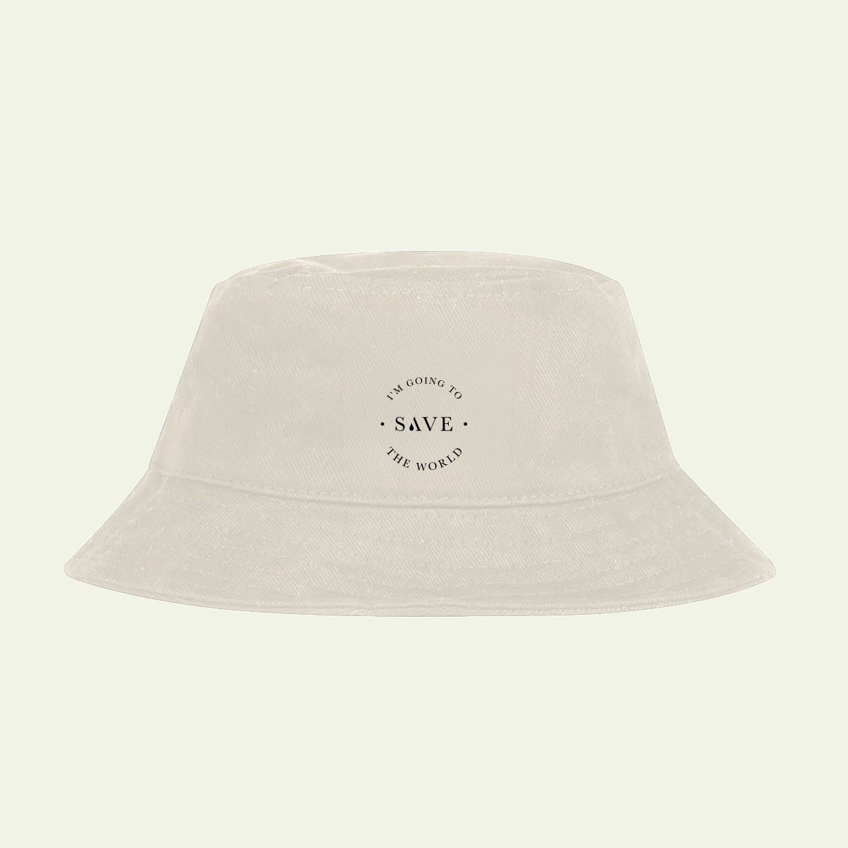 STW Bej Bucket Hat