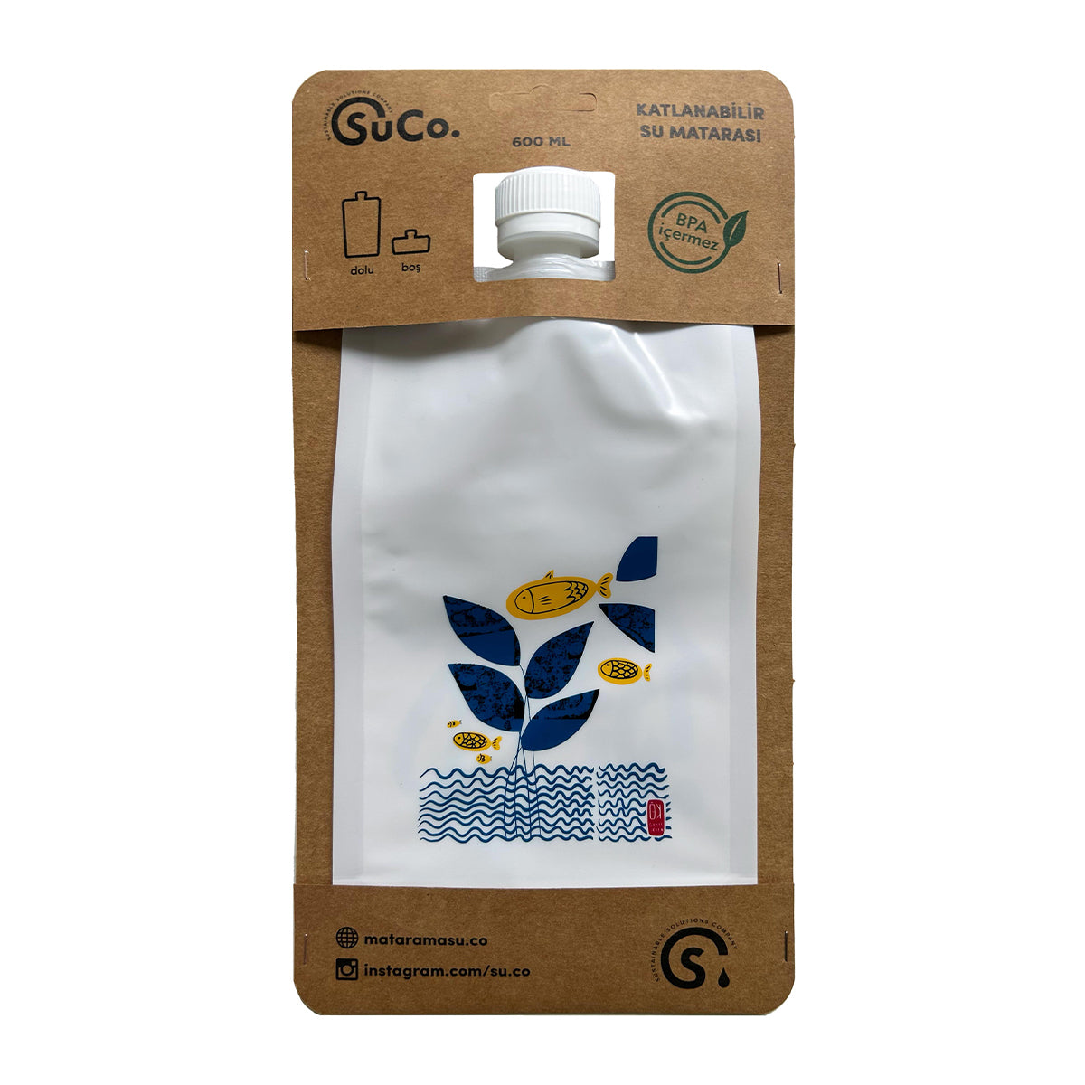 Balıklar da Uçar Beyaz SuCo - 600 ml