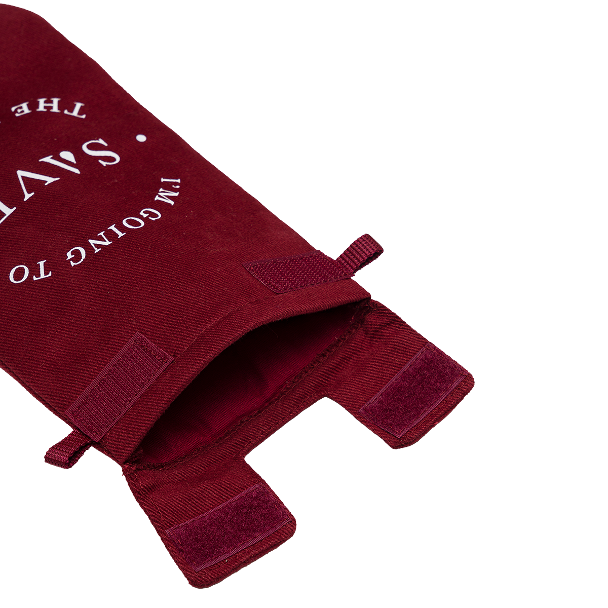 Burgundy STW Sling Çanta