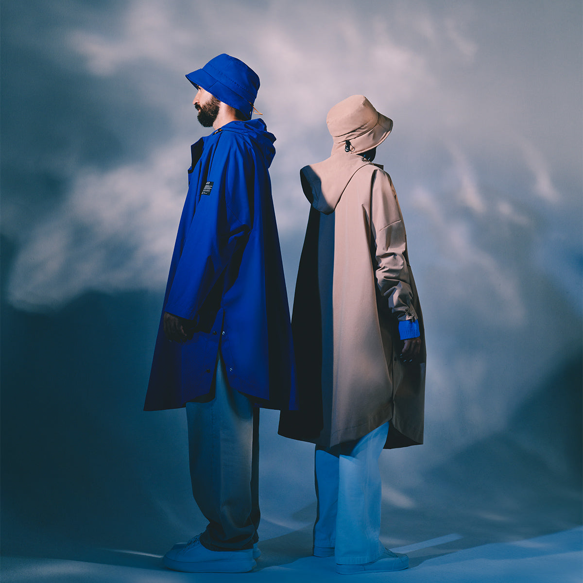 Cobalt Raincoat