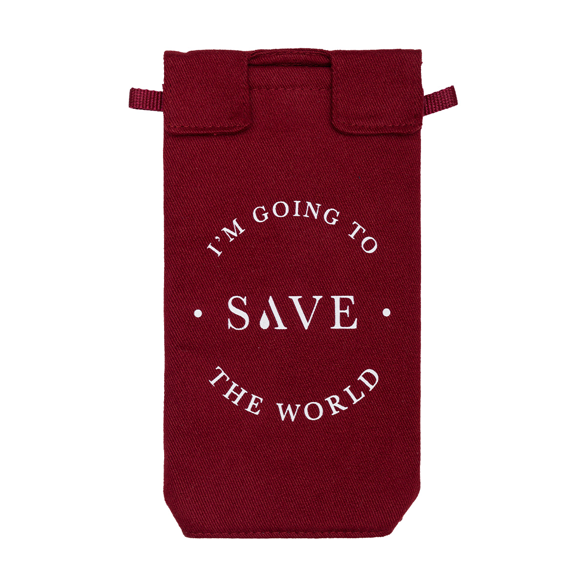 Burgundy STW Sling Çanta