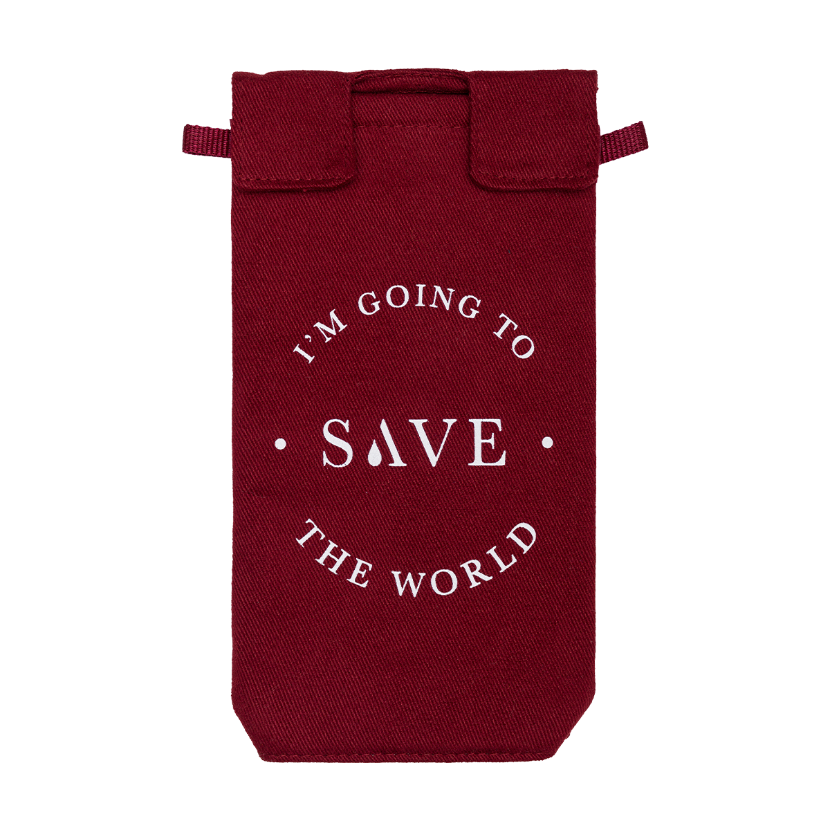 Burgundy STW Sling Çanta