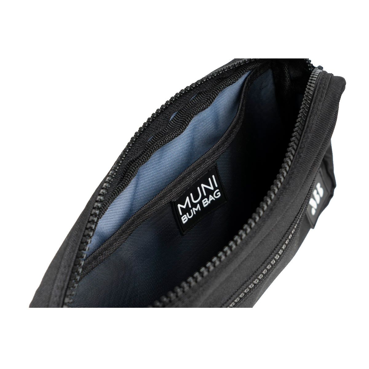 Black Single Bumbag