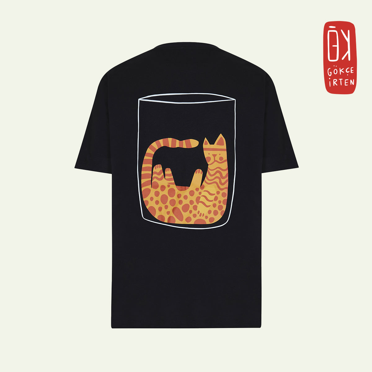 Bardağın Dolu Tarafı Siyah T-shirt