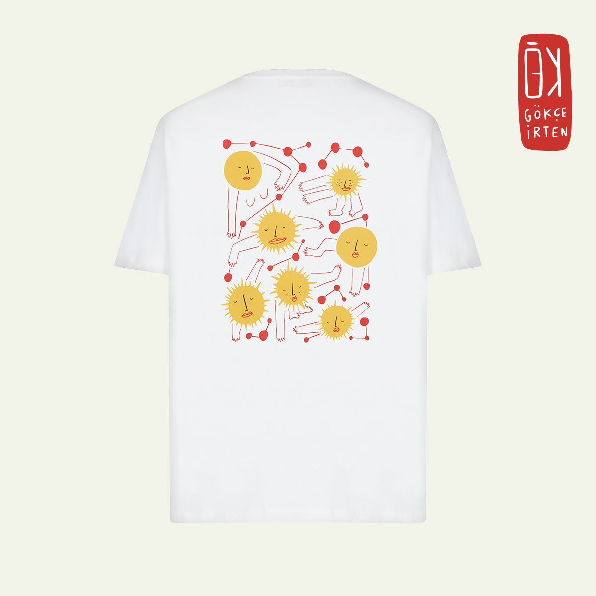 Keyfim Yerinde Ekru T-shirt