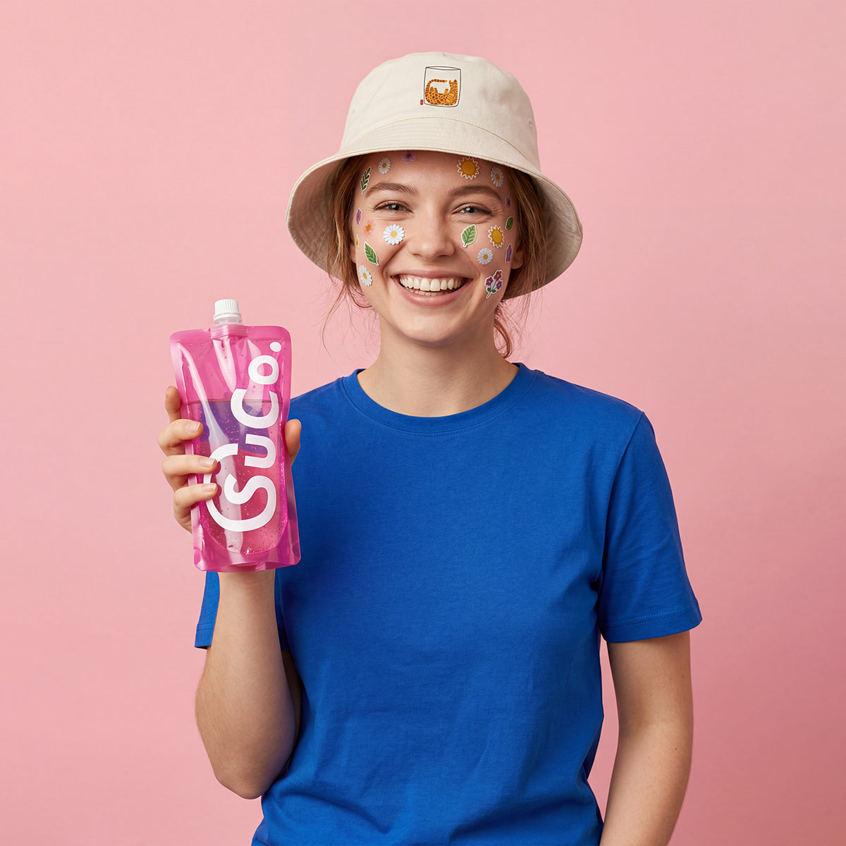 Bardağın Dolu Tarafı Bej Bucket Hat