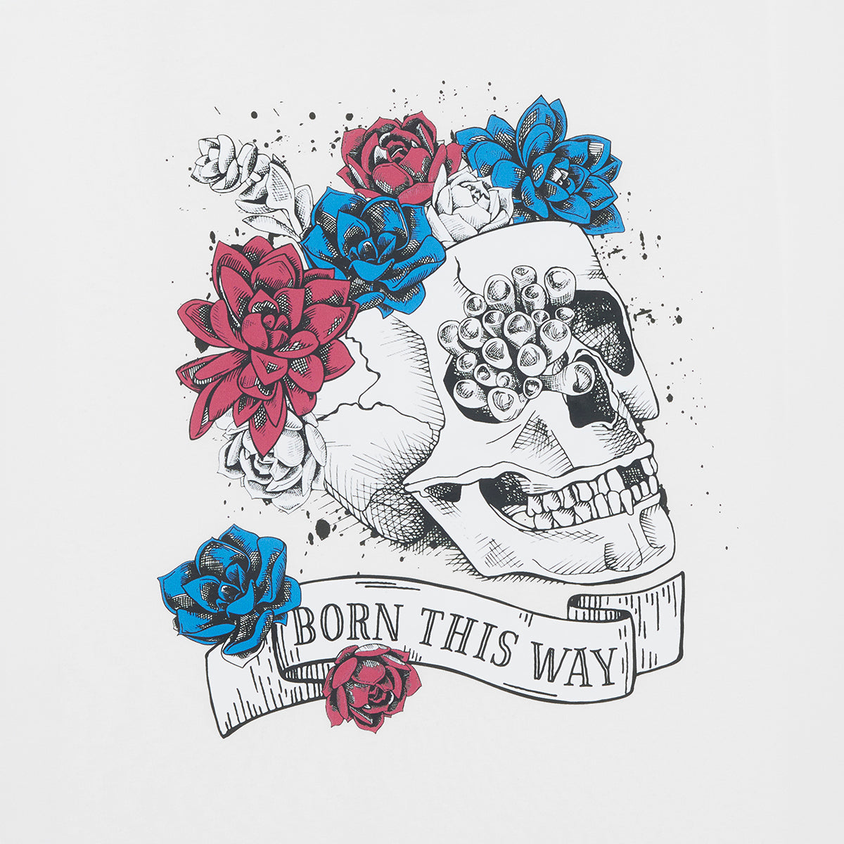 Born This Way Ekru T-shirt