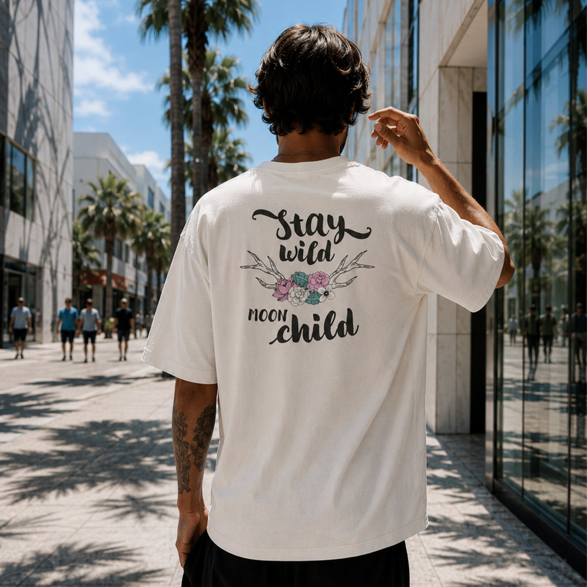 Moon Child Ekru T-shirt
