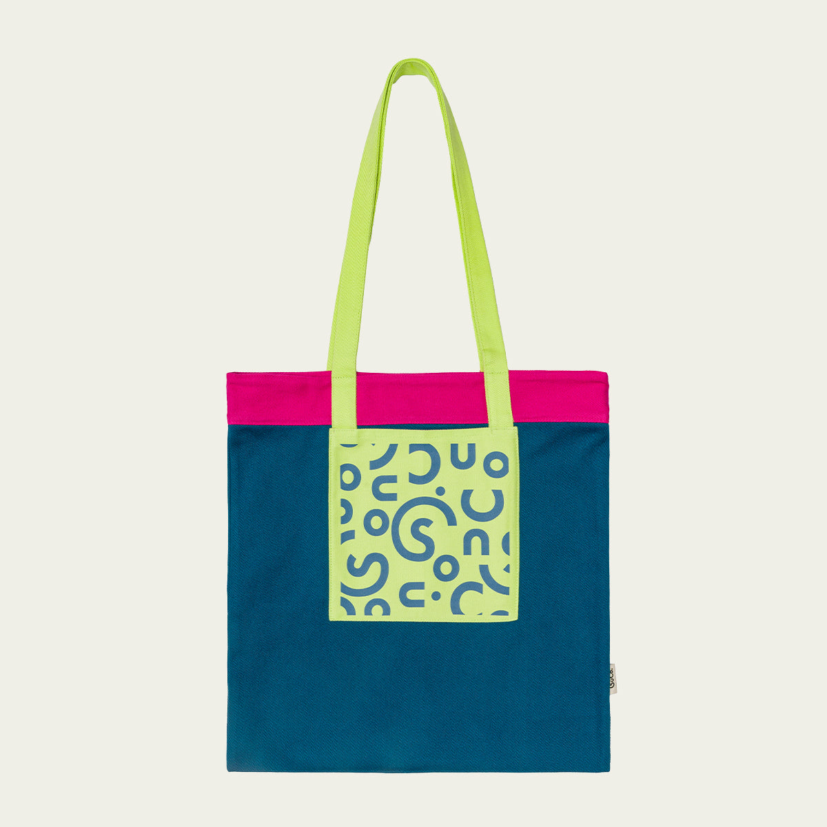 Spotlight Teal Tote Bag
